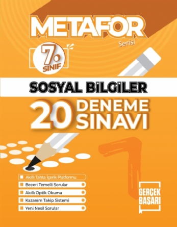 METAFOR T.C. SOSYAL BİLGİLER DENEME SINAVI